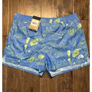 NWT North Face Shorts Men's XL Limitless Run Wander Blue Supersonic Valley $45